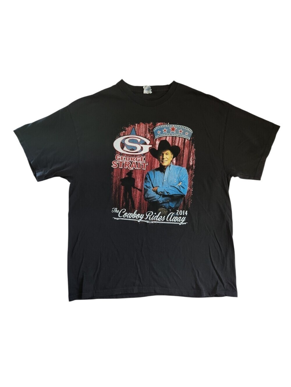 2010s George Strait Band Concert Tour Country Music tee shirt Sz XL